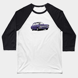 Ford Escort Mk 1 in purple velvet Baseball T-Shirt